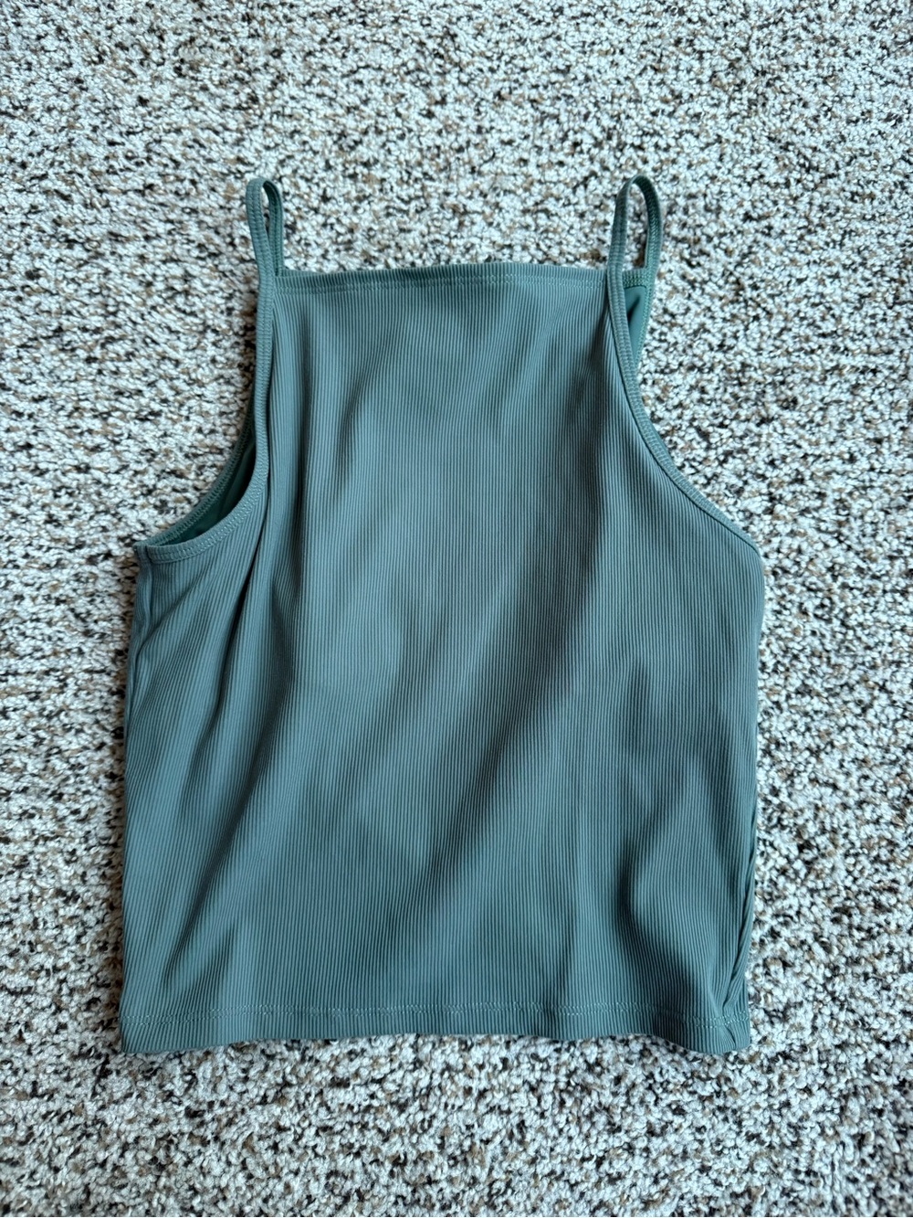 Outdoor Voices Ribbed Sage Green Workout Tanktop⭐️ Used - like new (worn once)⭐️